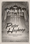 Aria Psalm 6: 4 'Keer eindelijk Heer toch weder'